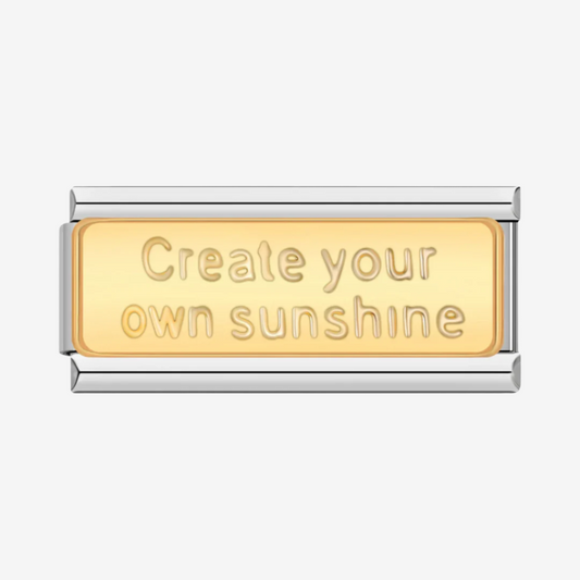 Create your own sunshine Italian Charm