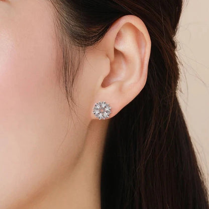 Eternal Halo Stud Earrings