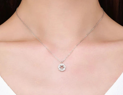 Snowflake Crystal Necklace