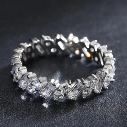 Infinity Sparkle Ring