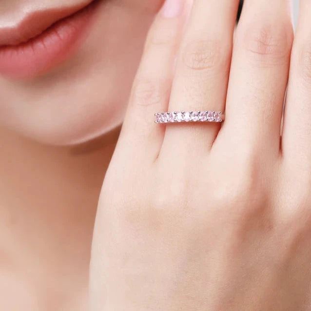 Rosé Sparkle Ring