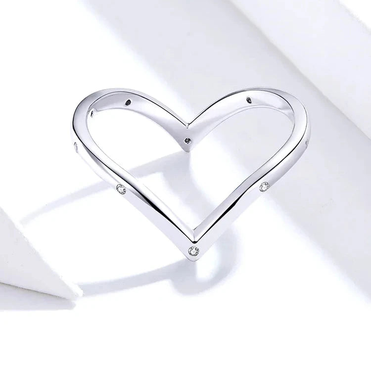 Radiant Heart Ring