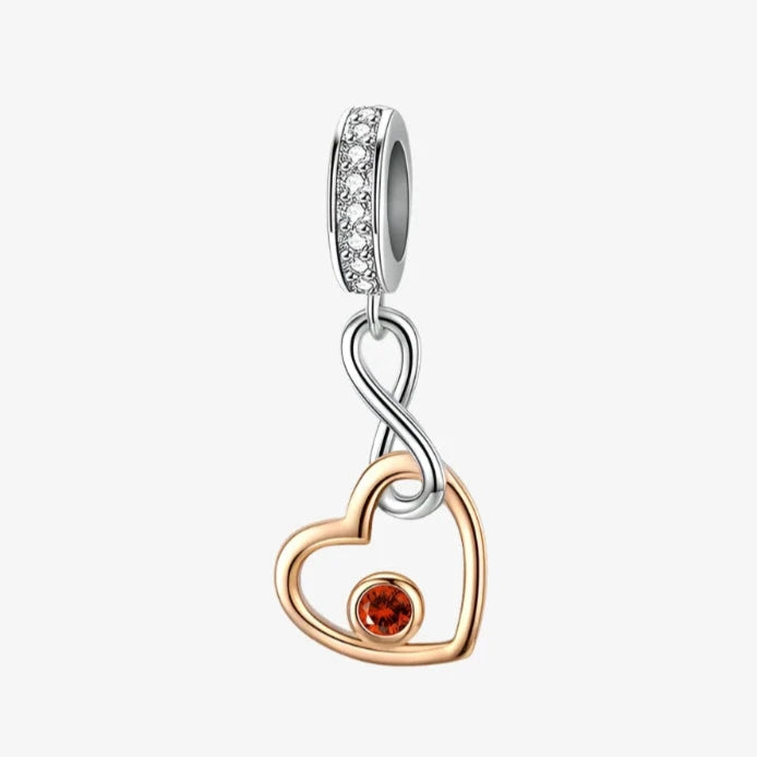 Timeless Love & Infinity Dangle Charm