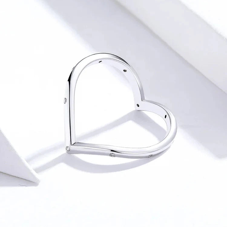 Radiant Heart Ring