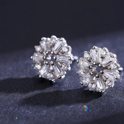 Eternal Halo Stud Earrings