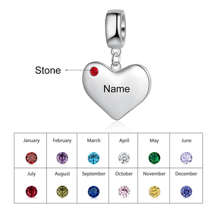 Engravable Heart Charm