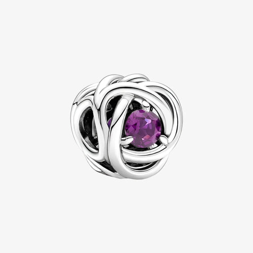 February Birthstone Charm