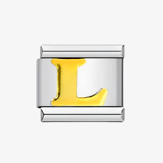 Letter L Alphabet Italian Charm