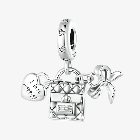 Shopping Passion Dangle Charm