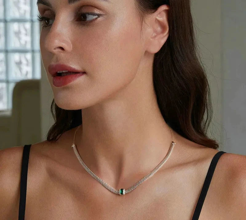 Emerald Elegance Necklace