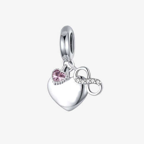 Engravable Love Forever Charm