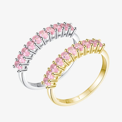 Rosé Sparkle Ring