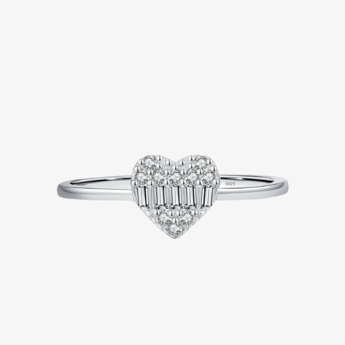 Radiant Heart Ring