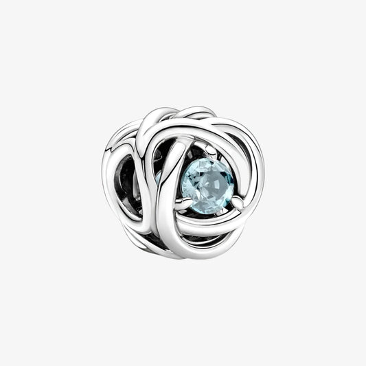 March Birthstone Charm