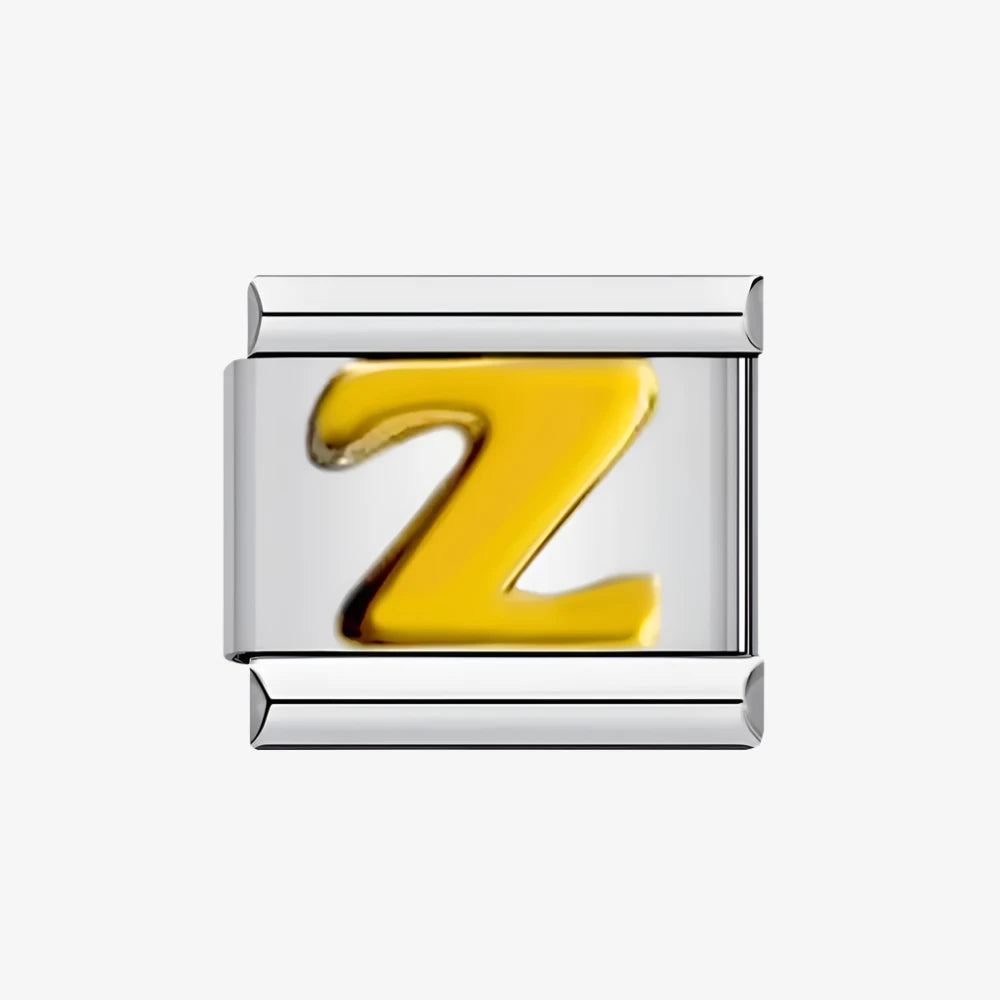 Letter Z Alphabet Italian Charm