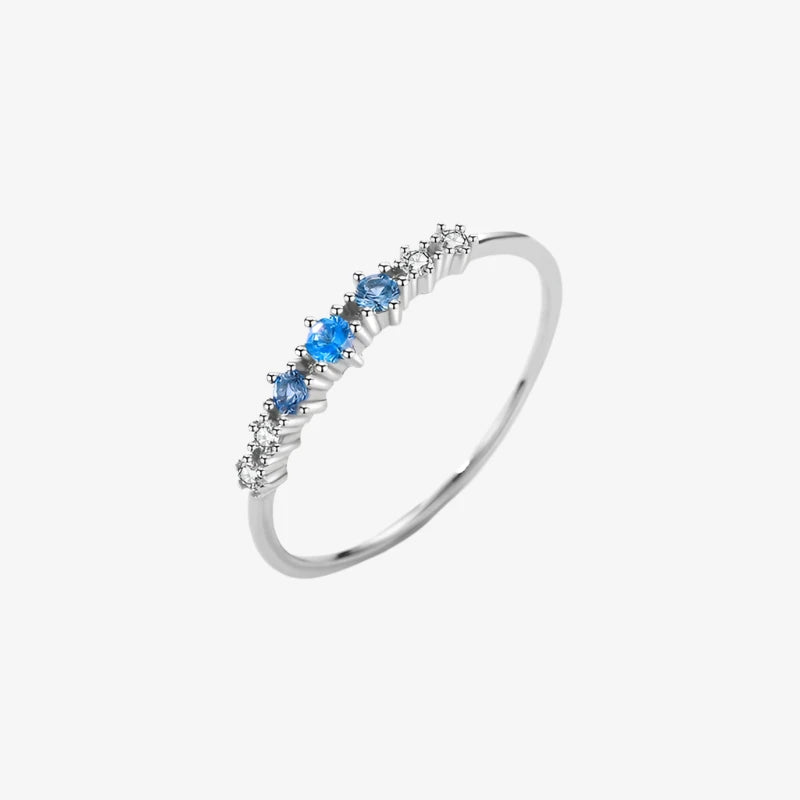 Azure Sparkle Ring